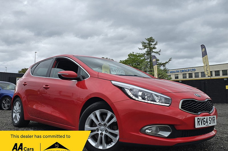 2014 Kia Ceed 1.6 CRDi EcoDynamics 3 Hatchback 5dr Diesel Manual Euro 5 (s/s) (126 bhp)