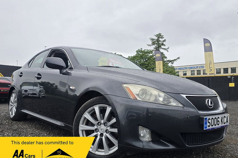 2006 Lexus IS 2.5 250 SE Saloon 4dr Petrol Automatic (214 g/km, 204 bhp)
