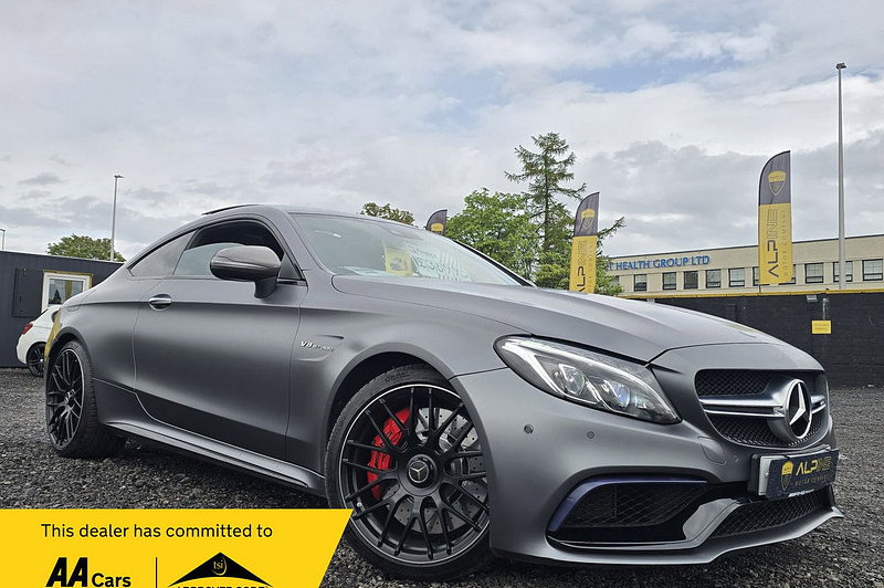 2016 Mercedes-Benz C Class 4.0 C63 V8 BiTurbo AMG S (Premium) Coupe 2dr Petrol SpdS MCT Euro 6 (s/s) (510 ps)