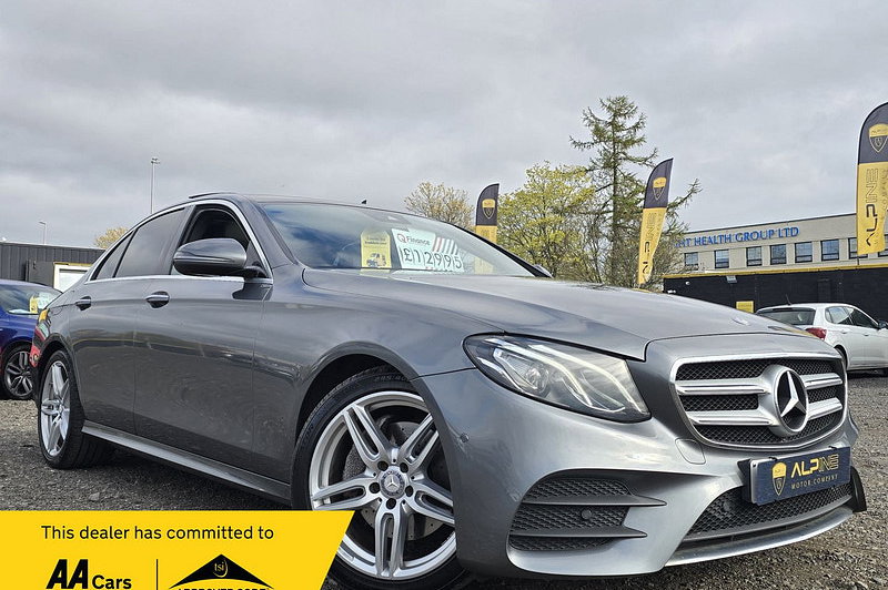 2016 Mercedes-Benz E Class 2.0 E220d AMG Line (Premium) Saloon 4dr Diesel G-Tronic+ Euro 6 (s/s) (194 ps)
