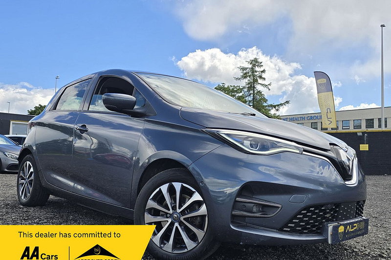 2020 Renault Zoe R135 52kWh GT Line Hatchback 5dr Electric Auto (i, Rapid Charge) (134 bhp)