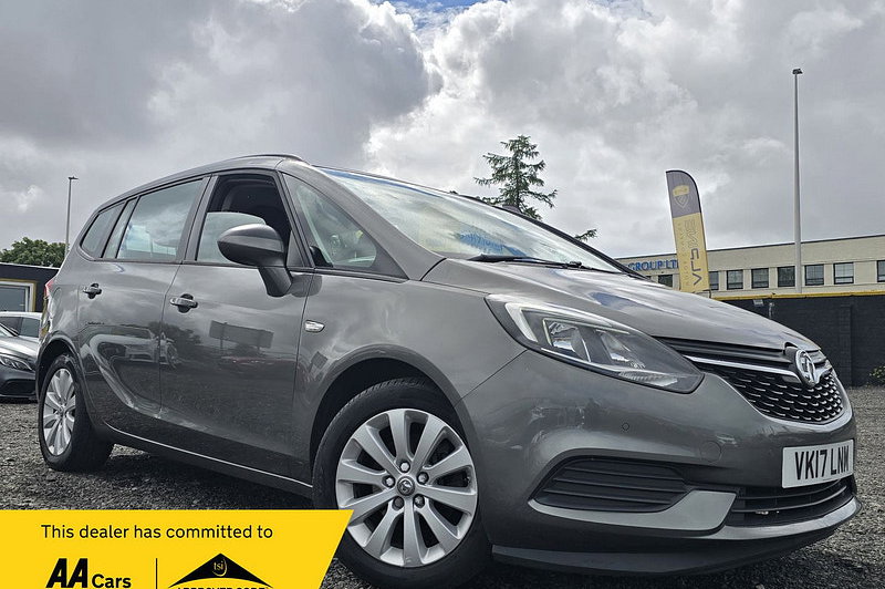 2017 Vauxhall Zafira Tourer 1.4i Turbo Design MPV 5dr Petrol Auto Euro 6 (140 ps)