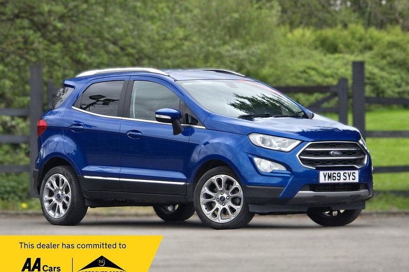 2019 Ford EcoSport 1.0T EcoBoost GPF Titanium SUV 5dr Petrol Auto Euro 6 (s/s) (125 ps)