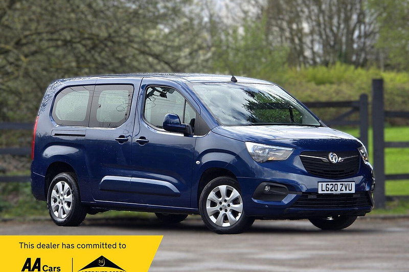 2020 Vauxhall Combo Life 1.2 Turbo Energy XL MPV 5dr Petrol Manual Euro 6 (s/s) (7 Seat) (110 ps)