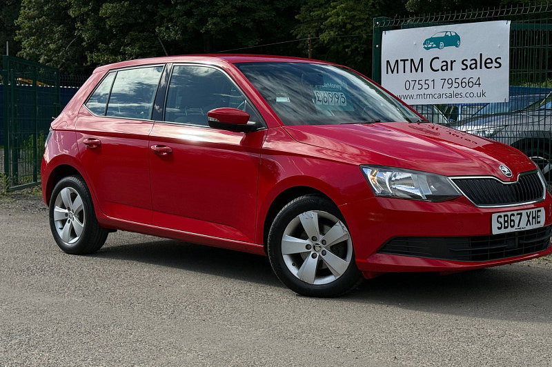 2017 Skoda Fabia 1.0 SE Hatchback 5dr Petrol Manual Euro 6 (s/s) (75 ps)