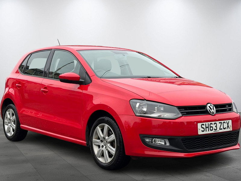 2013 POLO 1.2 MATCH EDITION HATCHBACK 5DR PETROL MANUAL EURO 5 60 PS 5,495... photo