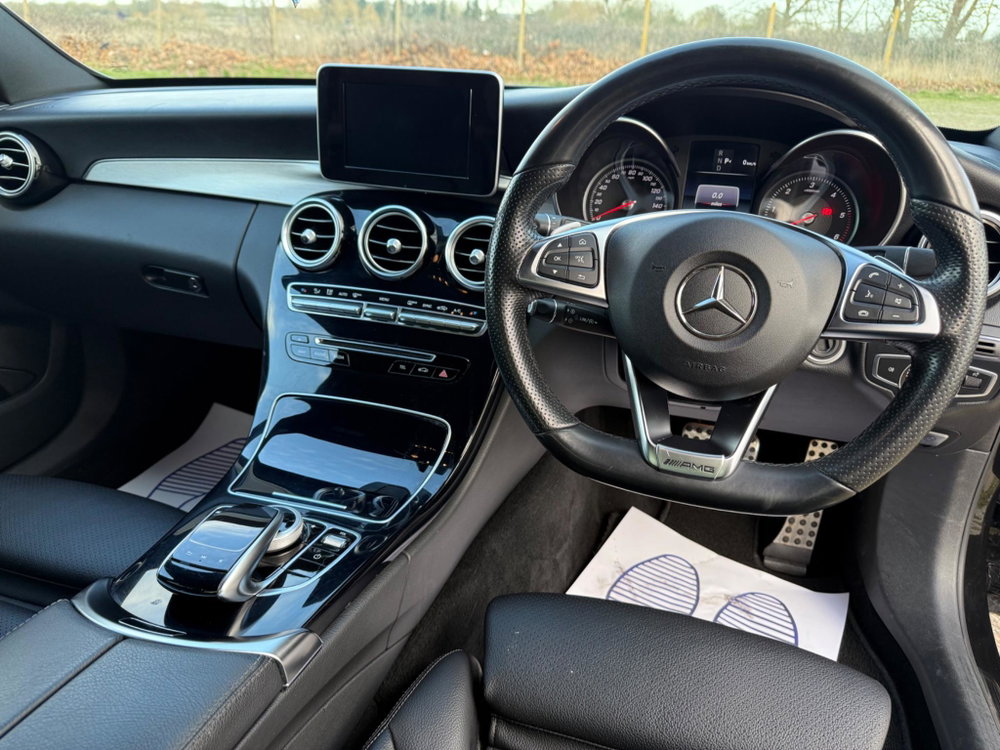 Mercedes-Benz C Class 2.1 C220d AMG Line G-Tronic+ Euro 6 (s/s) 4dr