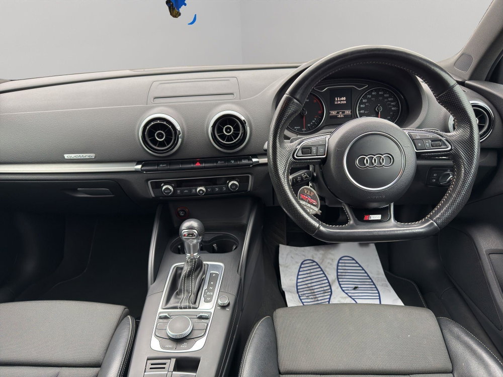 Audi A3 2.0 TDI S line S Tronic quattro Euro 6 (s/s) 4dr