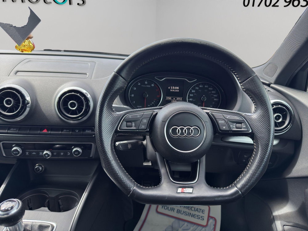 Audi A3 2.0 TFSI S line Sportback Euro 6 (s/s) 5dr