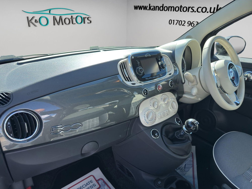 Fiat 500 1.2 Lounge Euro 6 (s/s) 3dr