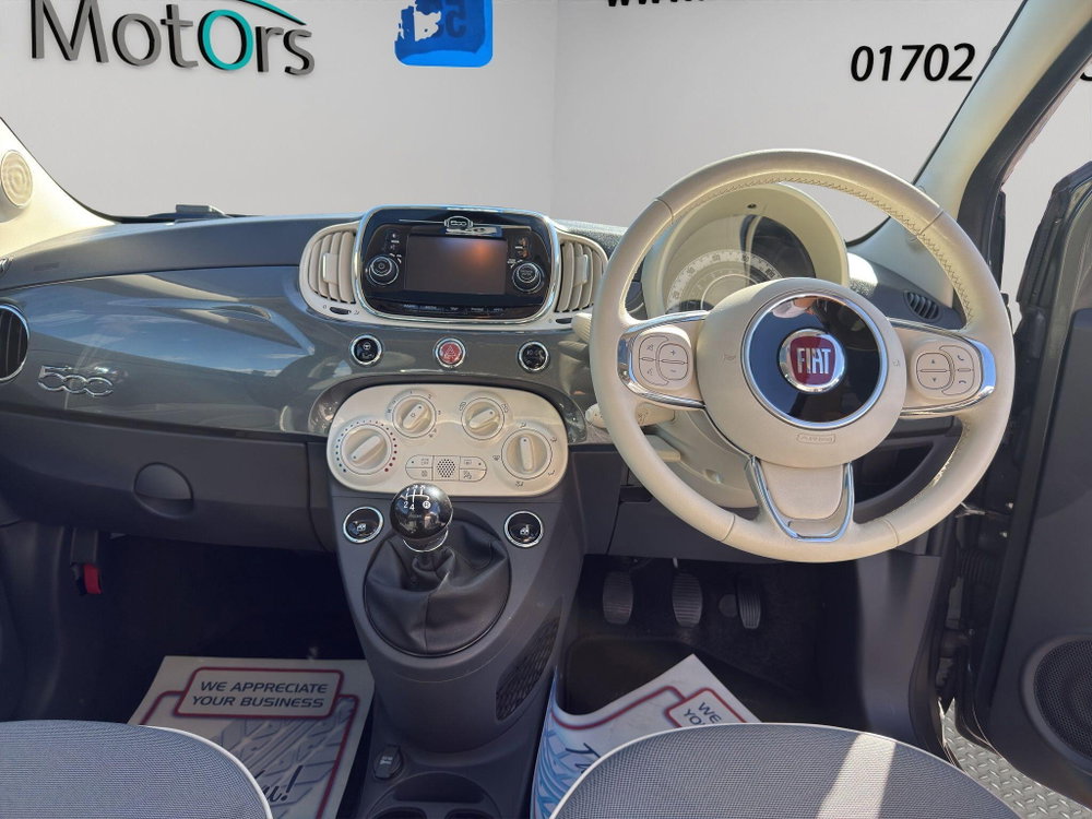 Fiat 500 1.2 Lounge Euro 6 (s/s) 3dr