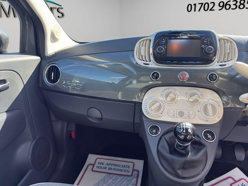 Fiat 500 1.2 Lounge Euro 6 (s/s) 3dr