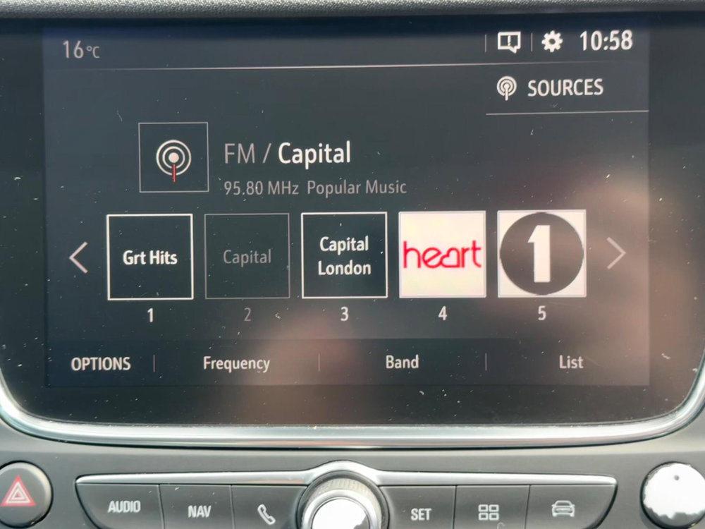 Vauxhall Crossland X 1.2 Turbo GPF Tech Line Nav Euro 6 (s/s) 5dr