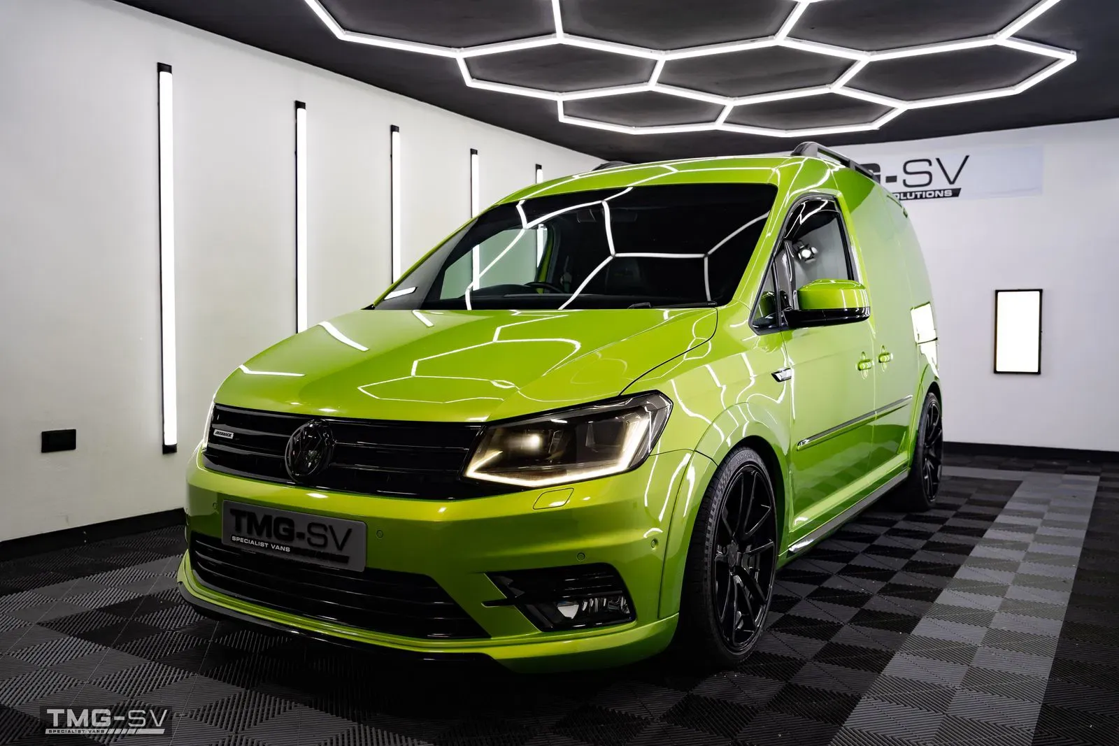 Caddy show van ideas