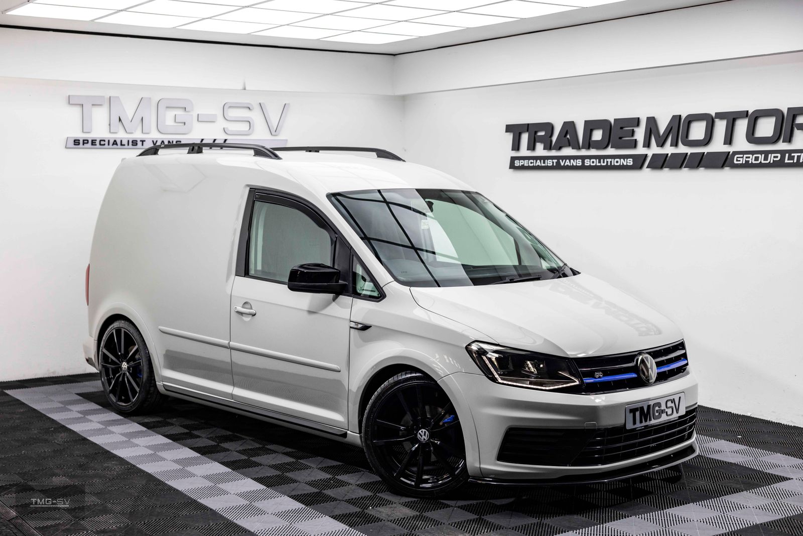 VW Caddy Colour Change From White to Ascot Grey – Professional Caddy Repaint by TMG Specialist Vans