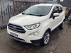 Ford EcoSport 1.0T EcoBoost Titanium SUV 5dr Petrol Manual Euro 6 (s/s) (125 ps) White 5dr Manual 2026
