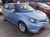 MG MG3 1.5L 3 FORM SPORT VTI-TECH Hatchback 5dr Petrol Manual Euro 5 (106 bhp) 5dr Manual 2026