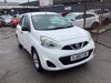 Nissan Micra 1.2L VIBE Hatchback 5dr Petrol Manual Euro 6 (79 bhp) 5dr Manual 2026