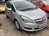 Vauxhall Meriva 1.4L EXCLUSIV AC MPV 5dr Petrol Automatic Euro 5 (118 bhp) 5dr Automatic 2026