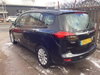 Vauxhall Zafira Tourer 1.4L DESIGN MPV 5dr Petrol Manual Euro 6 (138 bhp) 5dr Manual 2026
