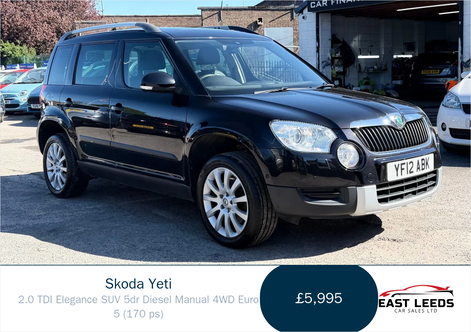 2012 Skoda Yeti