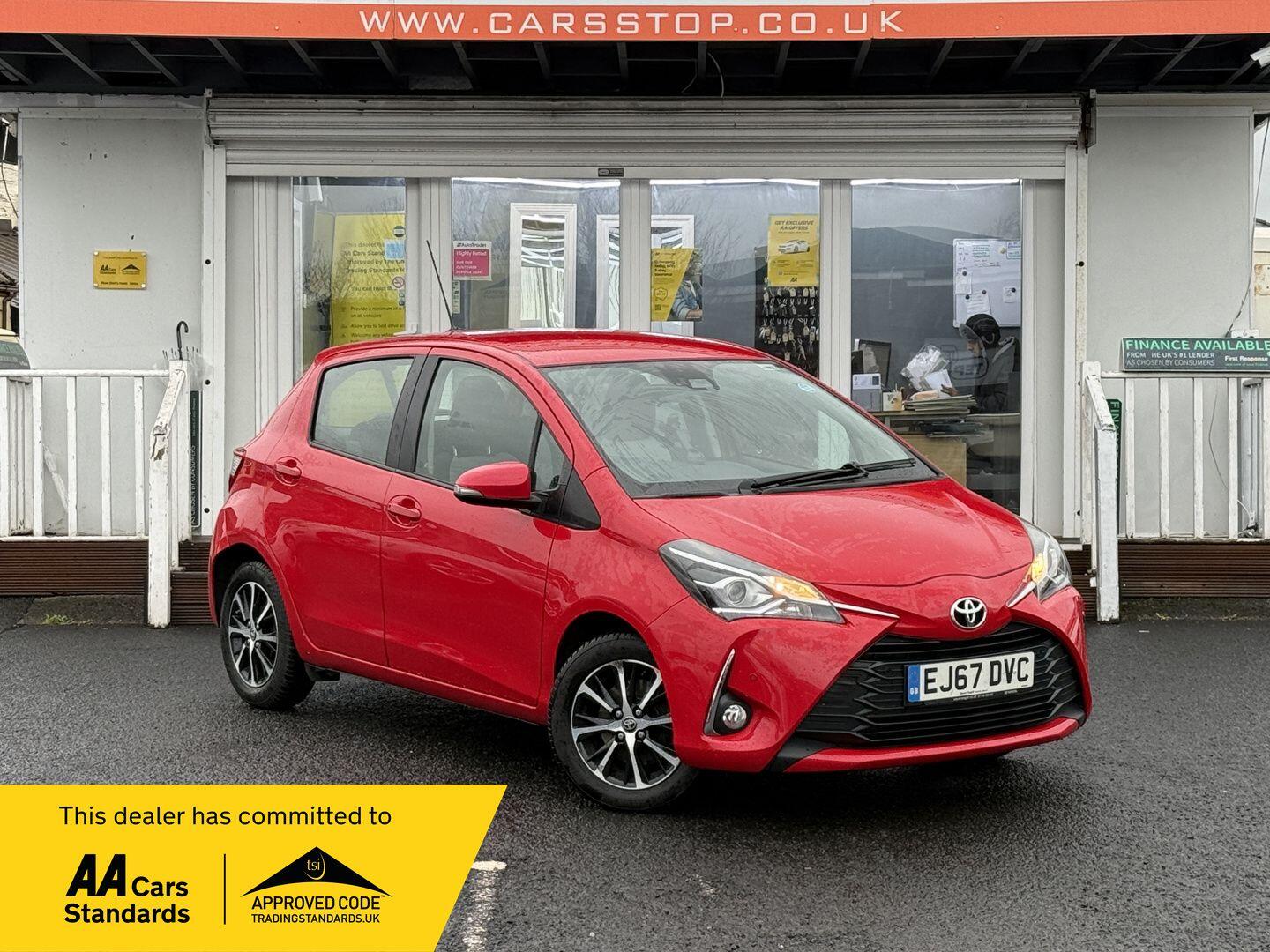 TOYOTA YARIS 1.5 VVT I ICON TECH EURO 6 5DR 6,495 2018 38,700 PETROL...