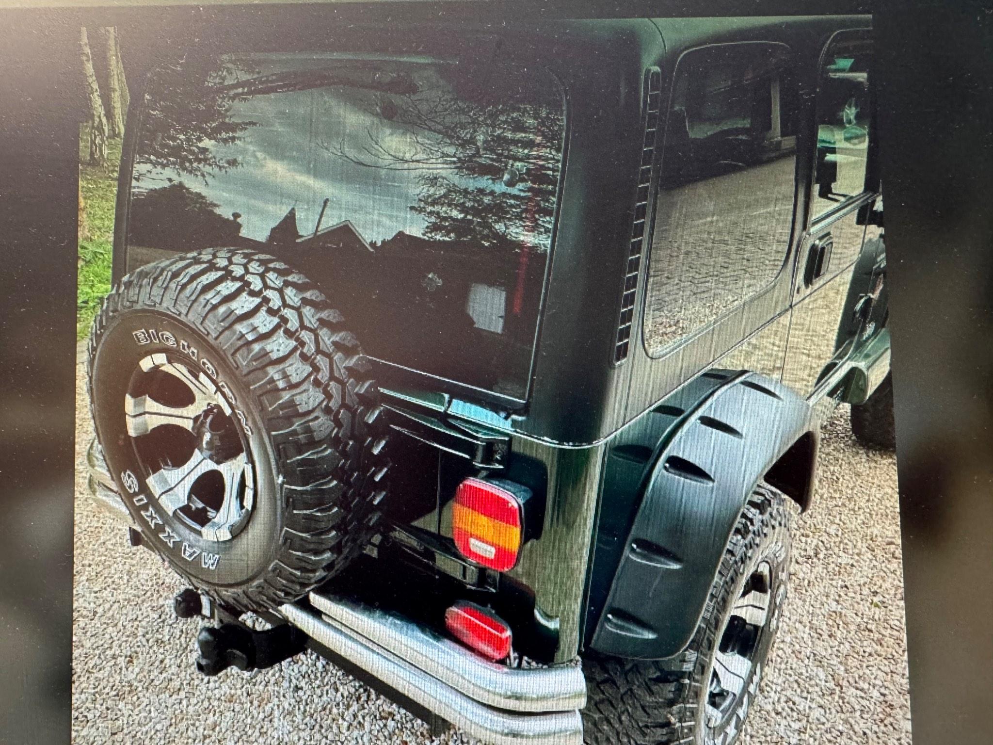Used Jeep Wrangler 4.0 Sahara Hard Top 4x4 3dr 1999 3dr Manual