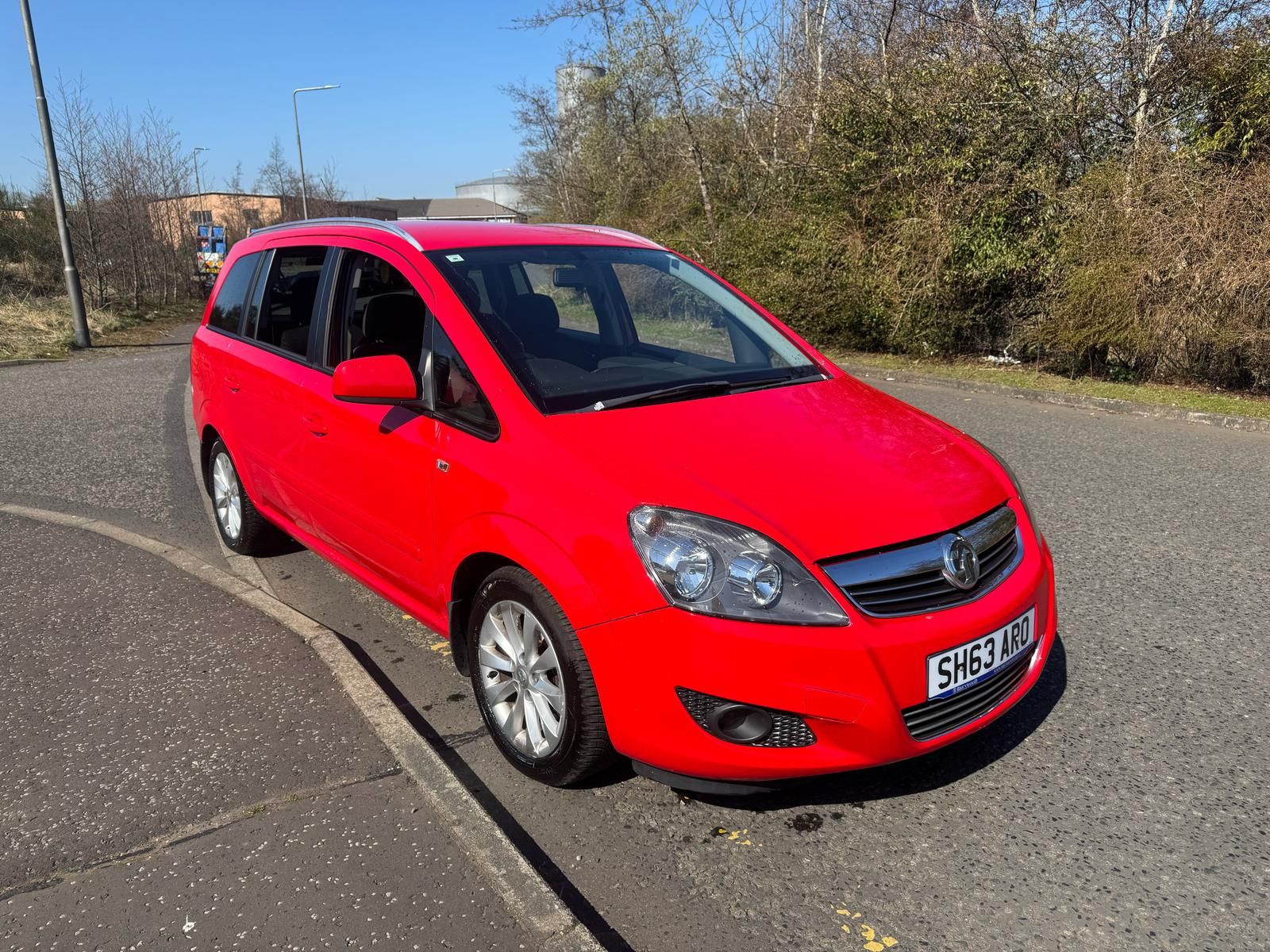 Vauxhall Zafira 1.6L Excite MPV 5dr Petrol Manual Euro 5 (113 bhp) 5dr Manual 2026