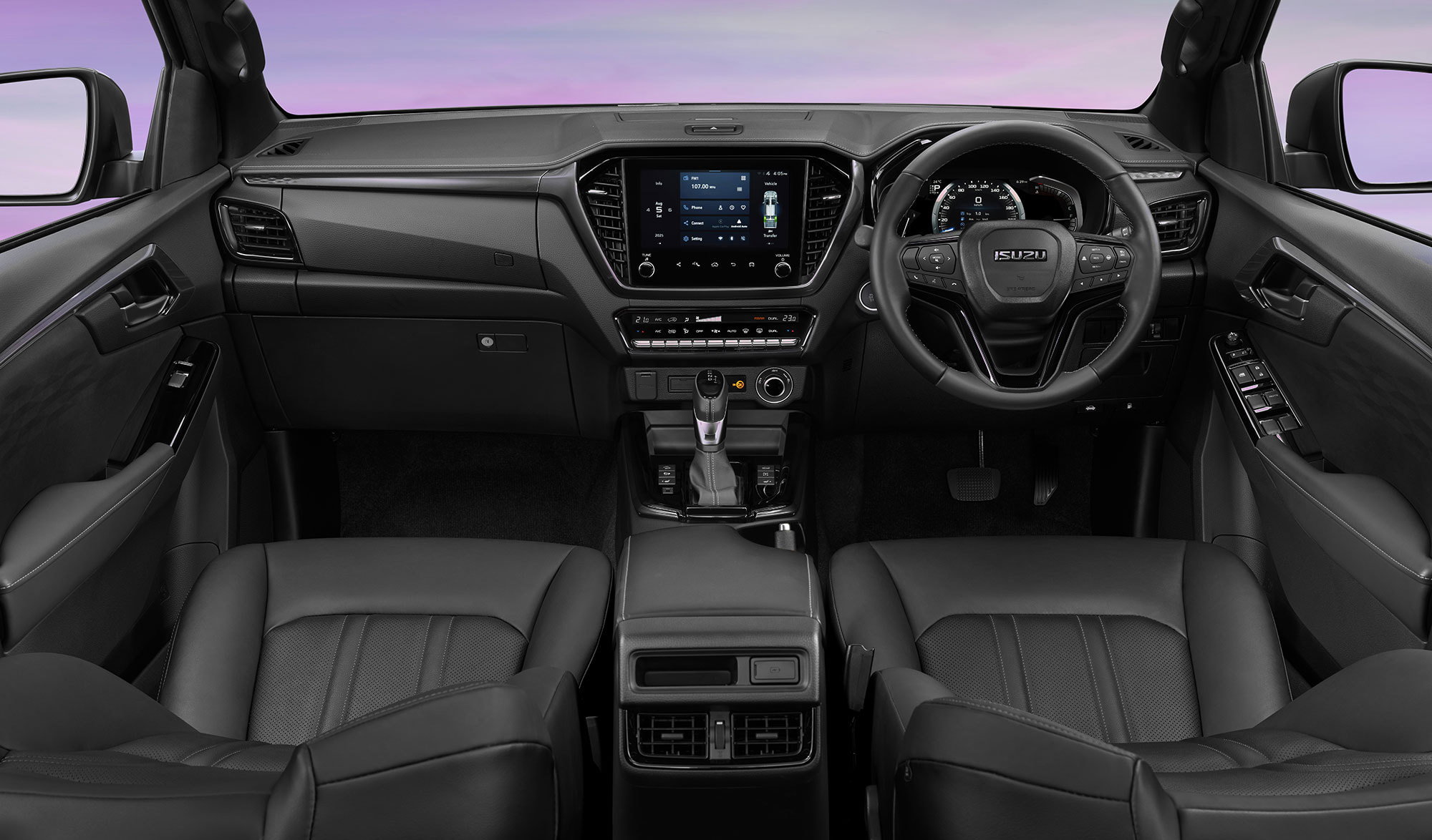 Isuzu D-Max eV-Cross interior