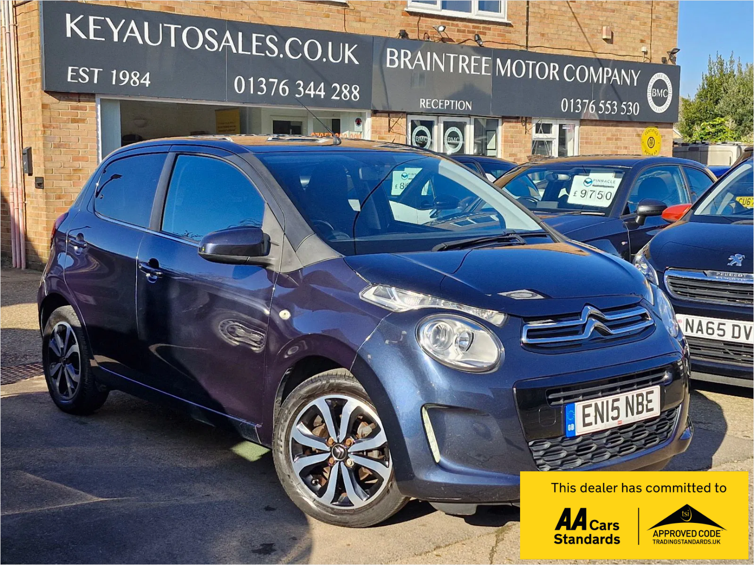 Citroen C1 1.0 VTi Flair Hatchback 5dr Petrol ETG5 Euro 6 (68 ps) 5dr Automatic 2026
