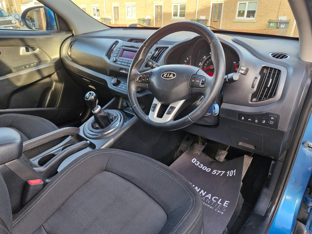 Kia Sportage 1.7 CRDi EcoDynamics 1 SUV 5dr Diesel Manual 2WD Euro 5 (s/s) (114 bhp) 5dr Manual 2026