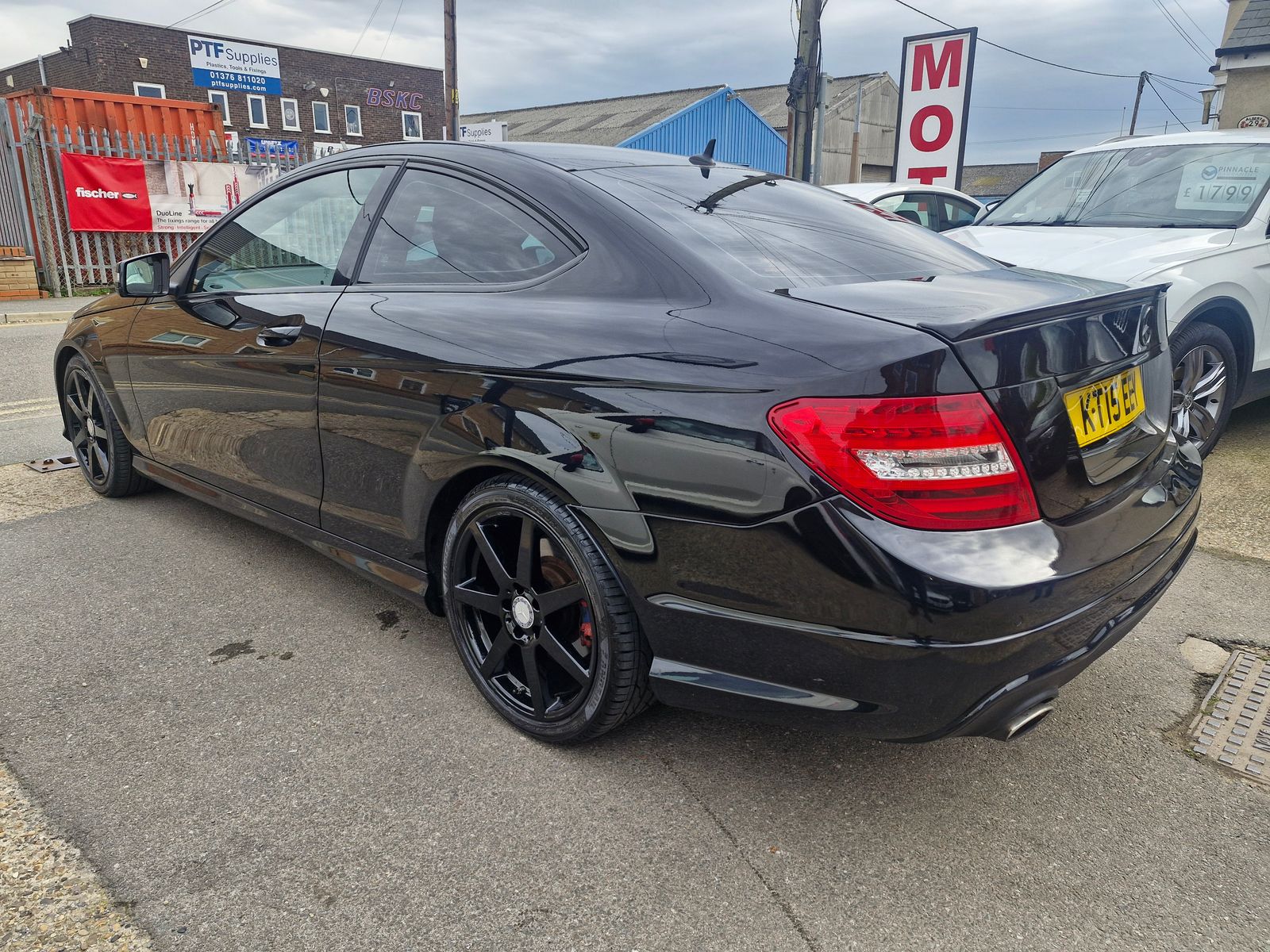 Used Mercedes-Benz C Class 2.1 C220 CDI AMG Sport Edition Coupe 2dr ...