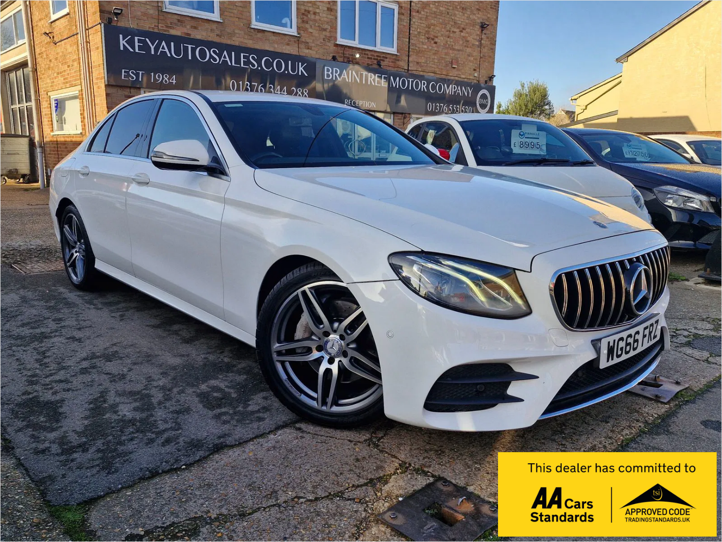 Mercedes-Benz E Class 2.0 E220d AMG Line Saloon 4dr Diesel G-Tronic+ Euro 6 (s/s) (194 ps) 4dr Automatic 2026