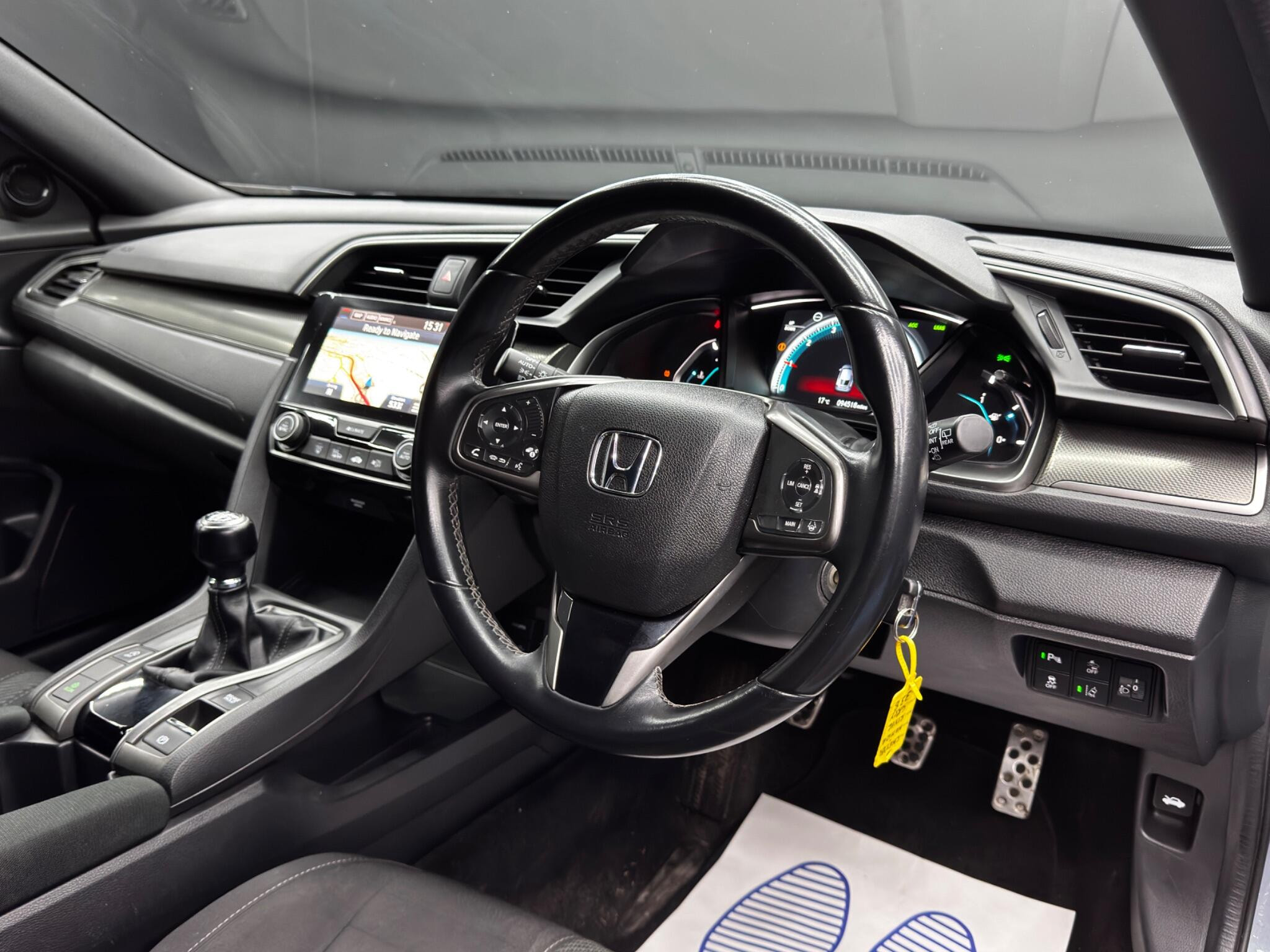 Honda Civic 1.0 VTEC Turbo SR Euro 6 (s/s) 5dr 5dr Manual 2026
