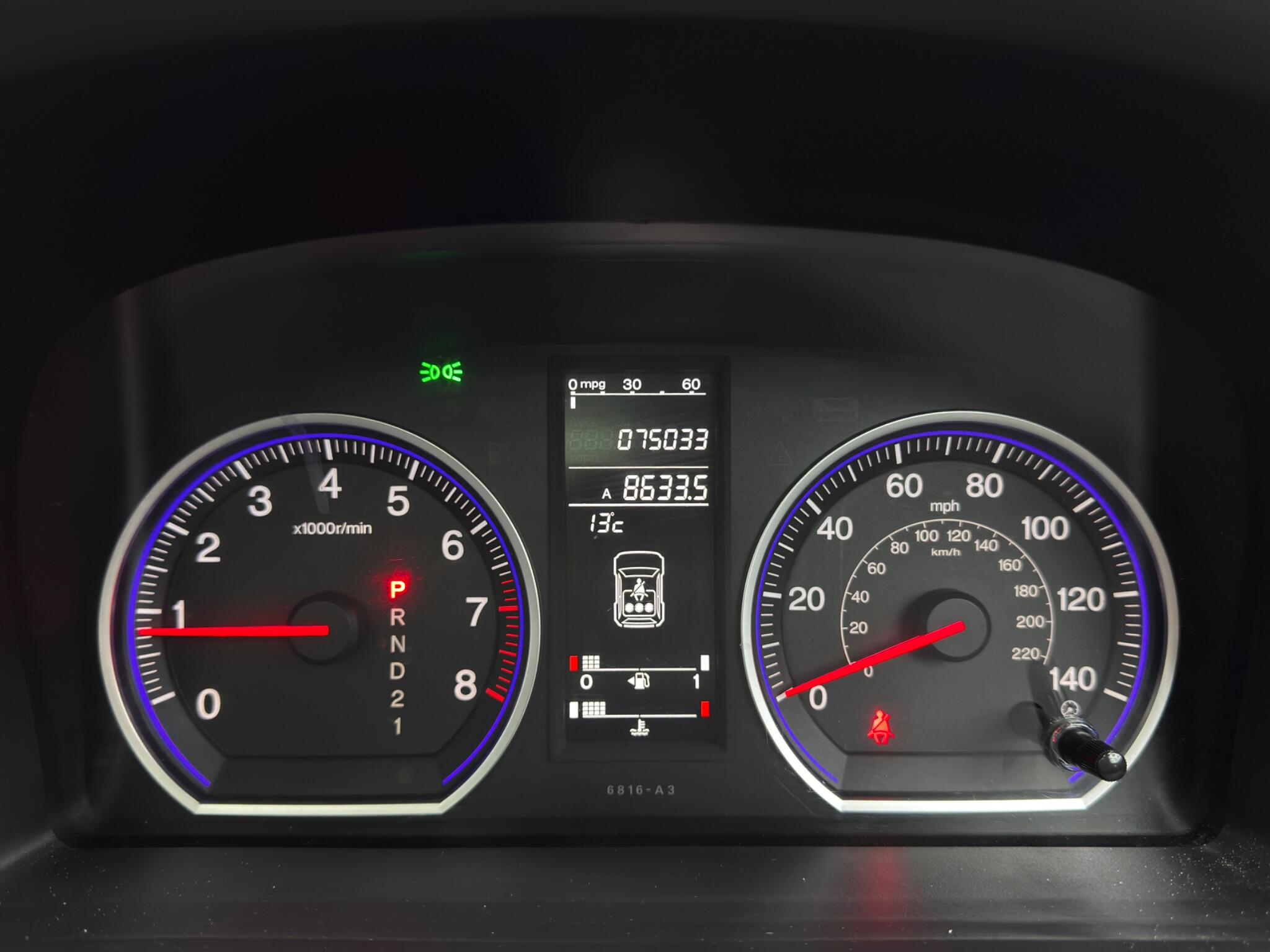 Honda CR-V 2.0 i-VTEC EX Auto 4WD Euro 4 5dr 5dr Automatic 2026