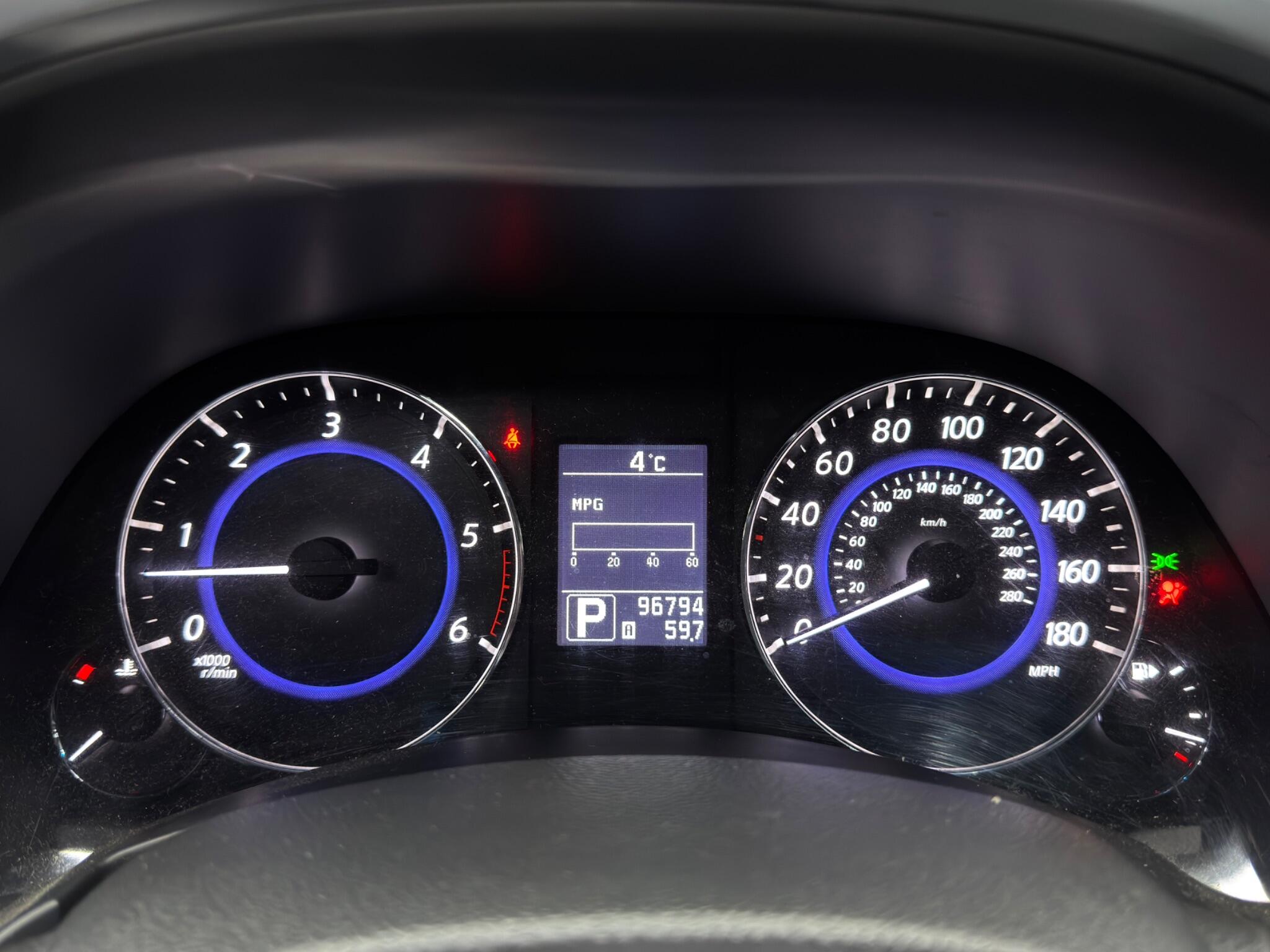 Infiniti QX70 3.0d V6 GT Auto 4WD Euro 5 5dr 5dr Automatic 2026
