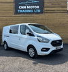 Ford Transit Custom 2.0 300 EcoBlue Limited Crew Van Double Cab 5dr Diesel Manual L2 H1 Euro 6 (s/s) (130 ps) 6dr Manual 2026