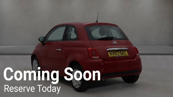 Fiat 500 1.2 Pop Hatchback 3dr Petrol Manual Euro 6 (s/s) (69 bhp) 3dr Manual 2018