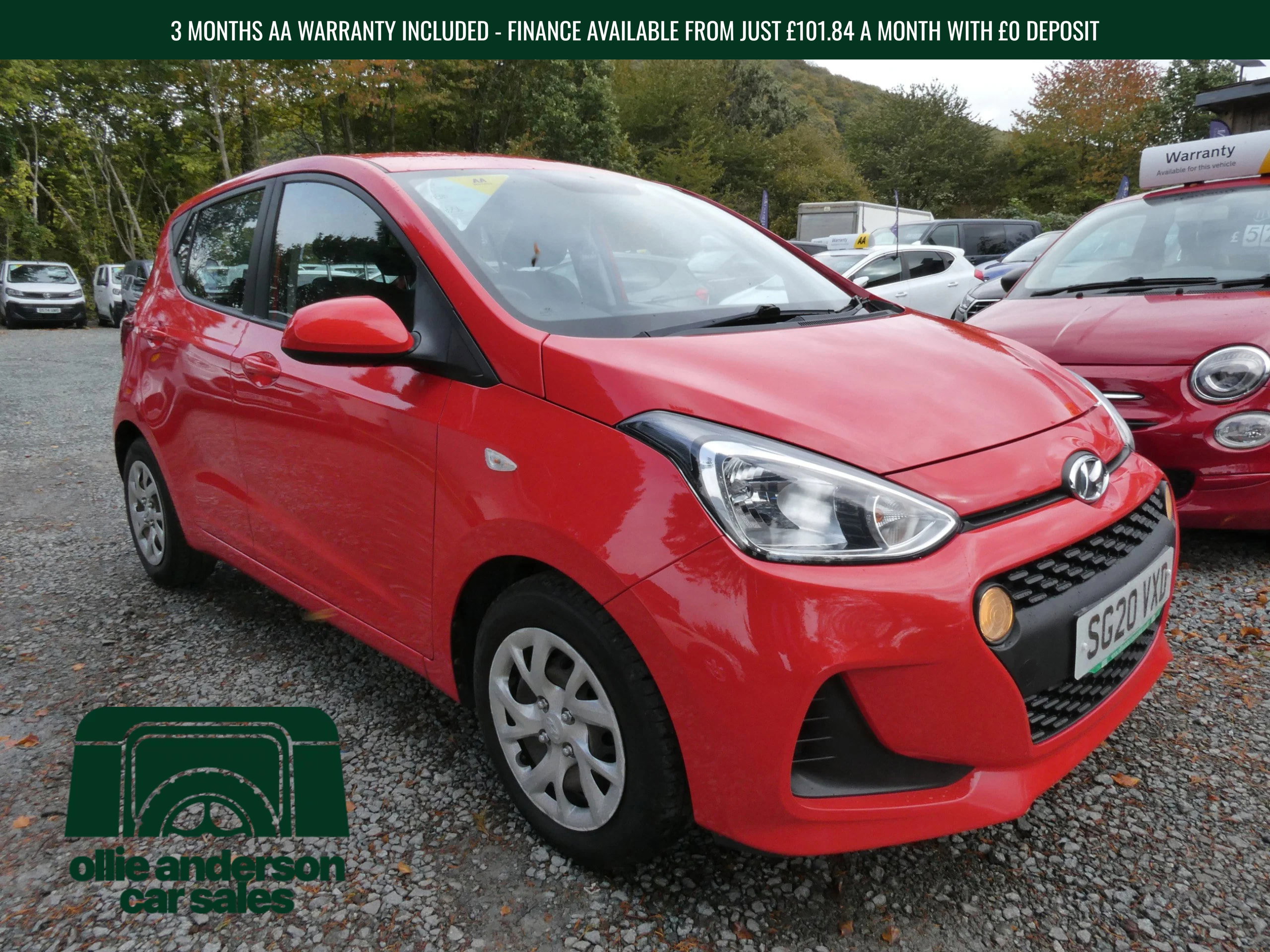 Hyundai I10 1.0 SE Hatchback 5dr Petrol Manual Euro 6 (67 ps) 5dr Manual 2020