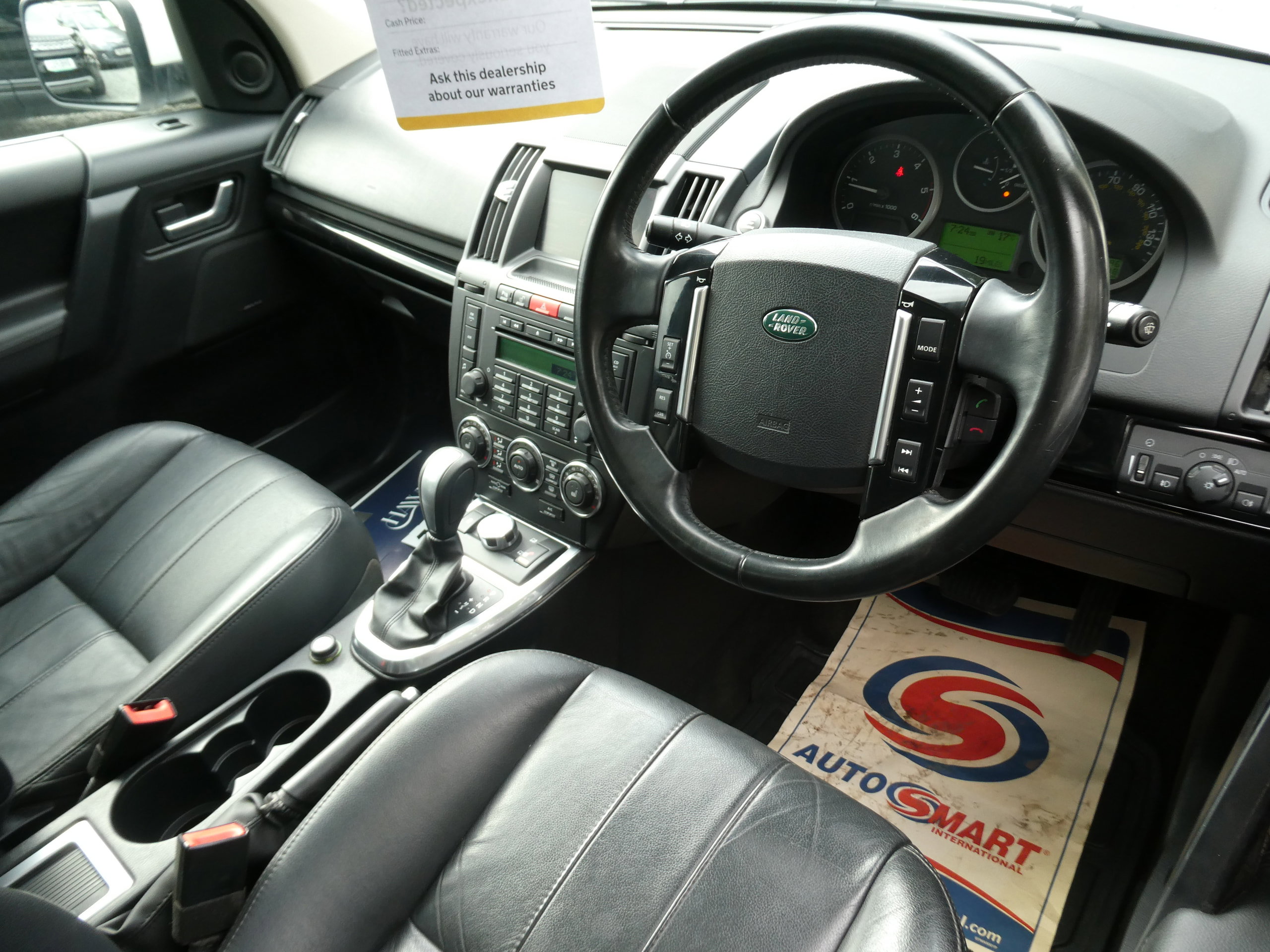 Land Rover Freelander 2 2.2 SD4 HSE SUV 5dr Diesel CommandShift 4WD Euro 5 (190 ps) 5dr Automatic 2012