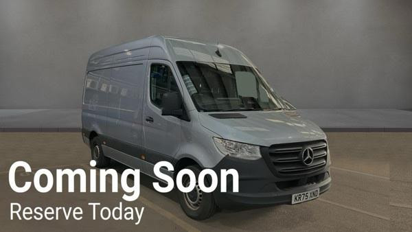 Mercedes-Benz Sprinter 2.0 315 CDI PRO Panel Van 5dr Diesel G-Tronic RWD L2 H2 Euro 6 (s/s) (150 ps) 5dr Automatic 2025