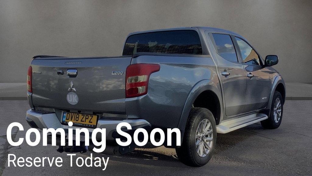 Mitsubishi L200 2.4 DI-D DC Warrior Pickup Double Cab 4dr Diesel Auto 4WD Euro 6 (178 ps) 4dr Automatic 2018