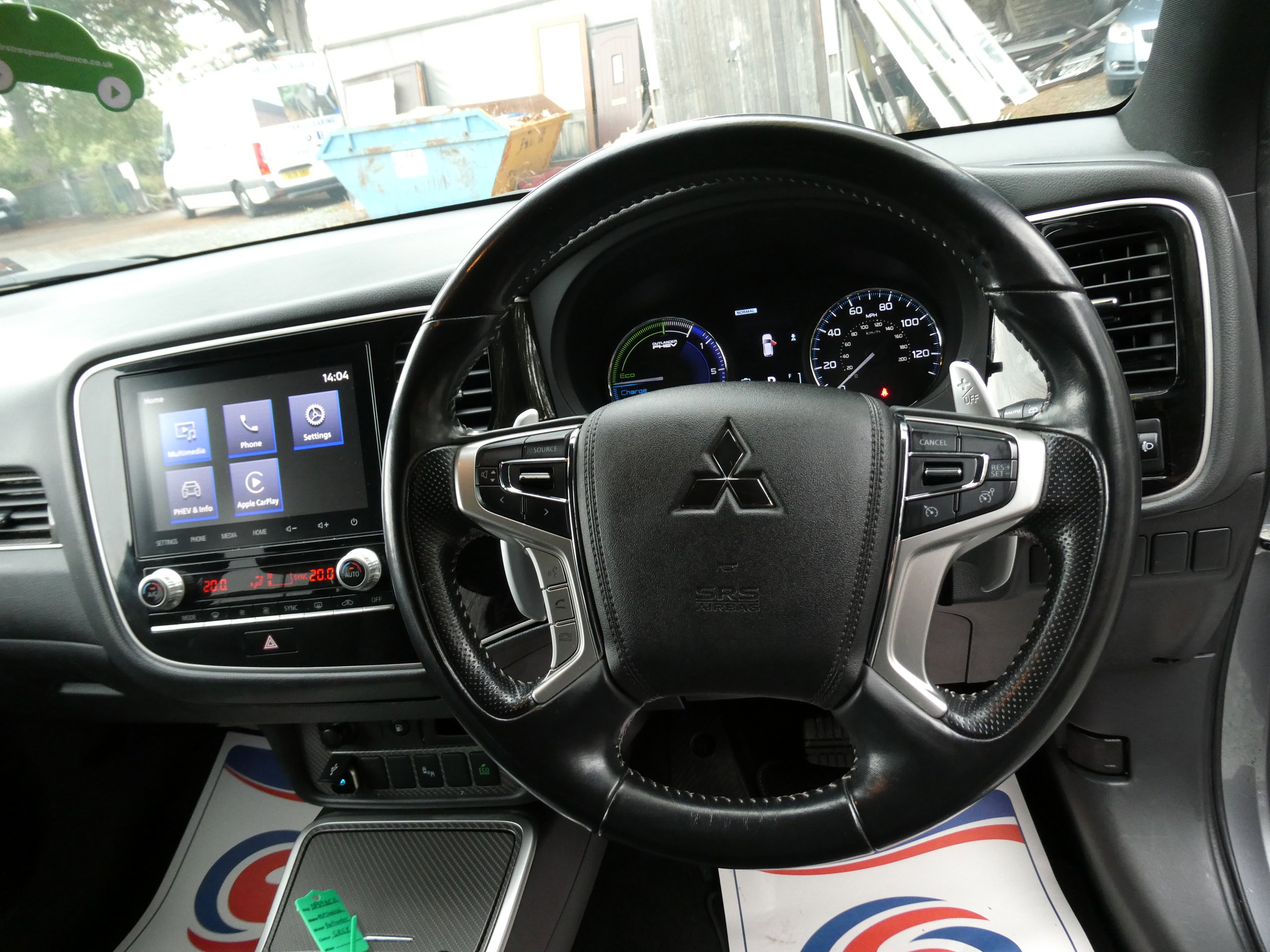 Mitsubishi Outlander 2.4h TwinMotor 13.8kWh Dynamic SUV 5dr Petrol Plug-in Hybrid CVT 4WD Euro 6 (s/s) (224 ps) 5dr Automatic 2020