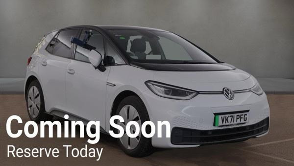 Volkswagen ID.3 Pro Performance 58kWh Business Hatchback 5dr Electric Auto (204 ps) 5dr Automatic 2021