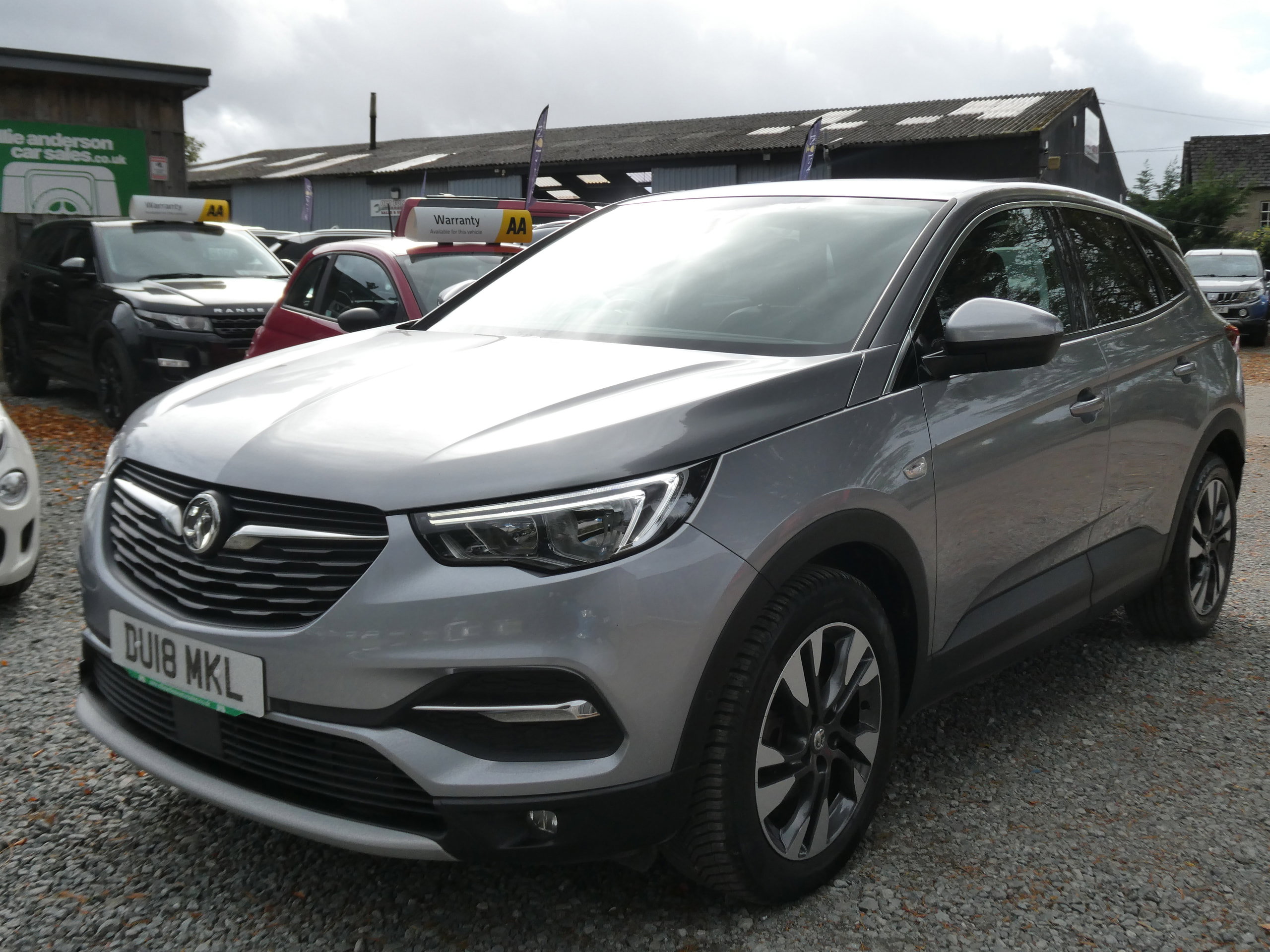 Vauxhall Grandland X 1.2 Turbo Sport Nav SUV 5dr Petrol Manual Euro 6 (s/s) (130 ps) 5dr Manual 2018