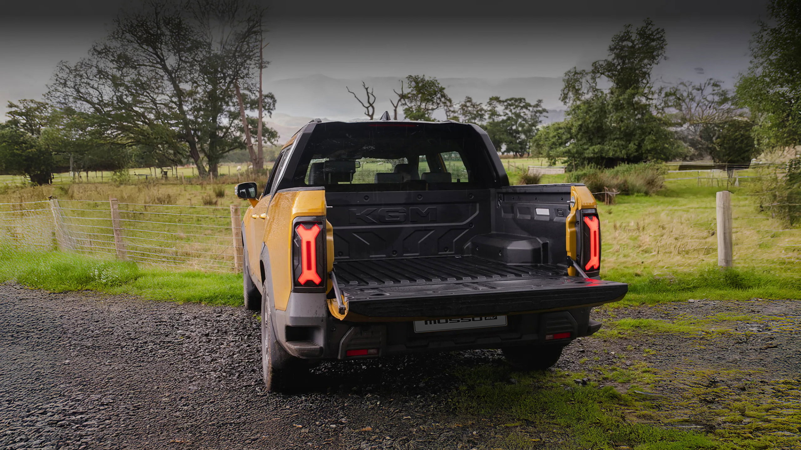 KGM Musso EV off-road