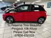 Peugeot 108 1.2 Allure Hatchback 5dr Petrol Manual Euro 6 (82 ps) 5dr Manual 2026