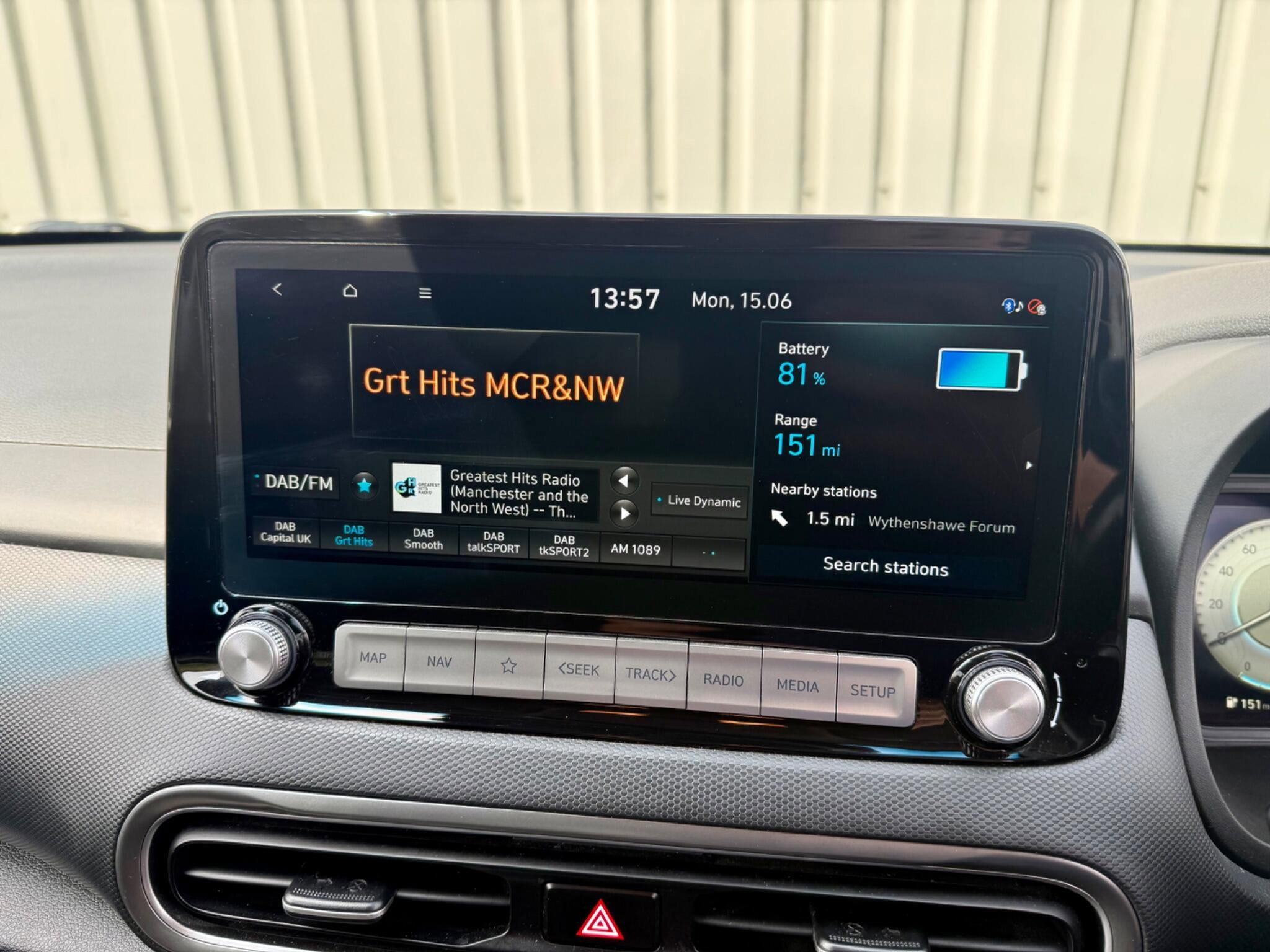 Hyundai Kona 39kWh SE Connect Auto 5dr (10.5kW Charger) 5dr Automatic 2021