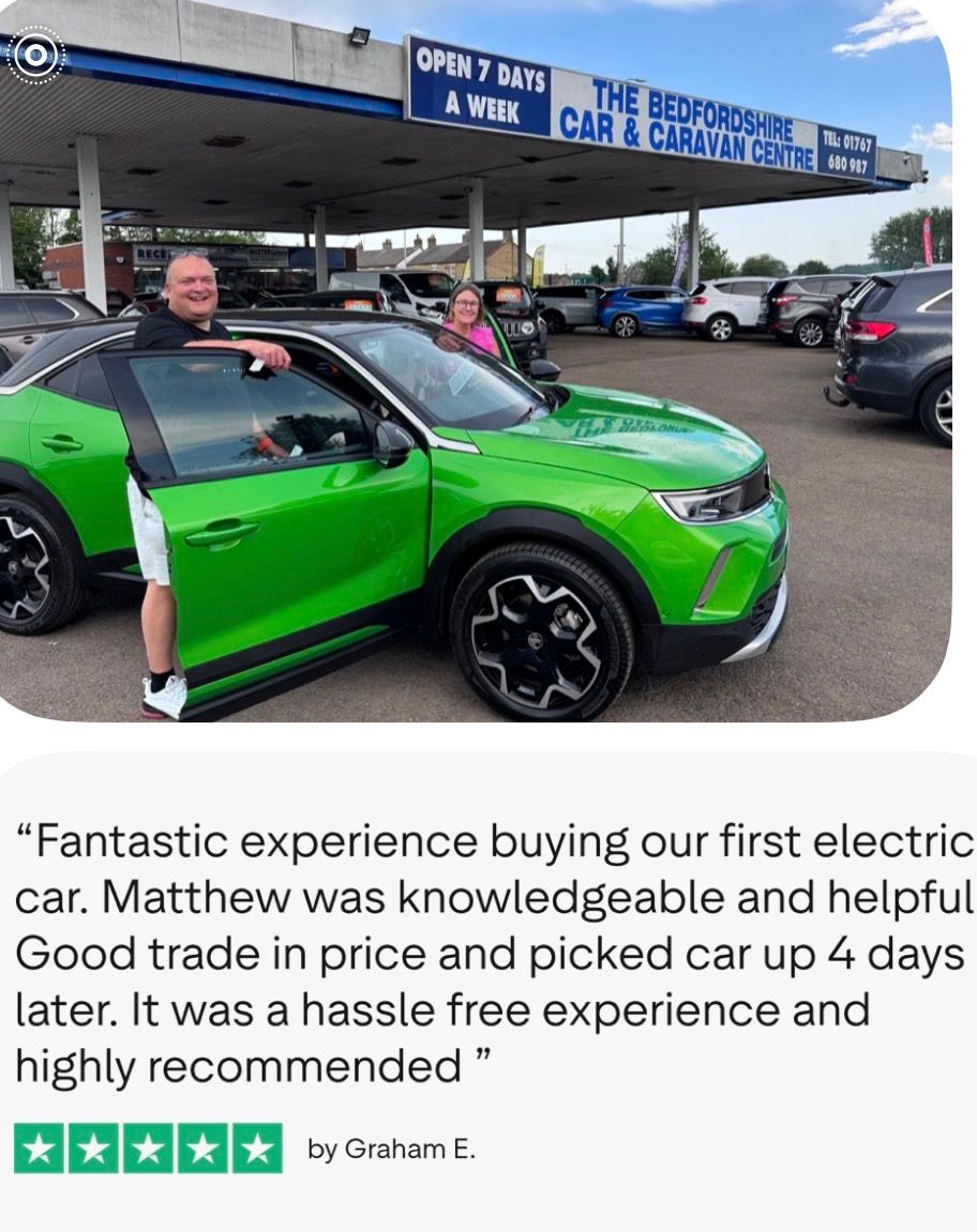 Customer Electric Car Review at Mastercars