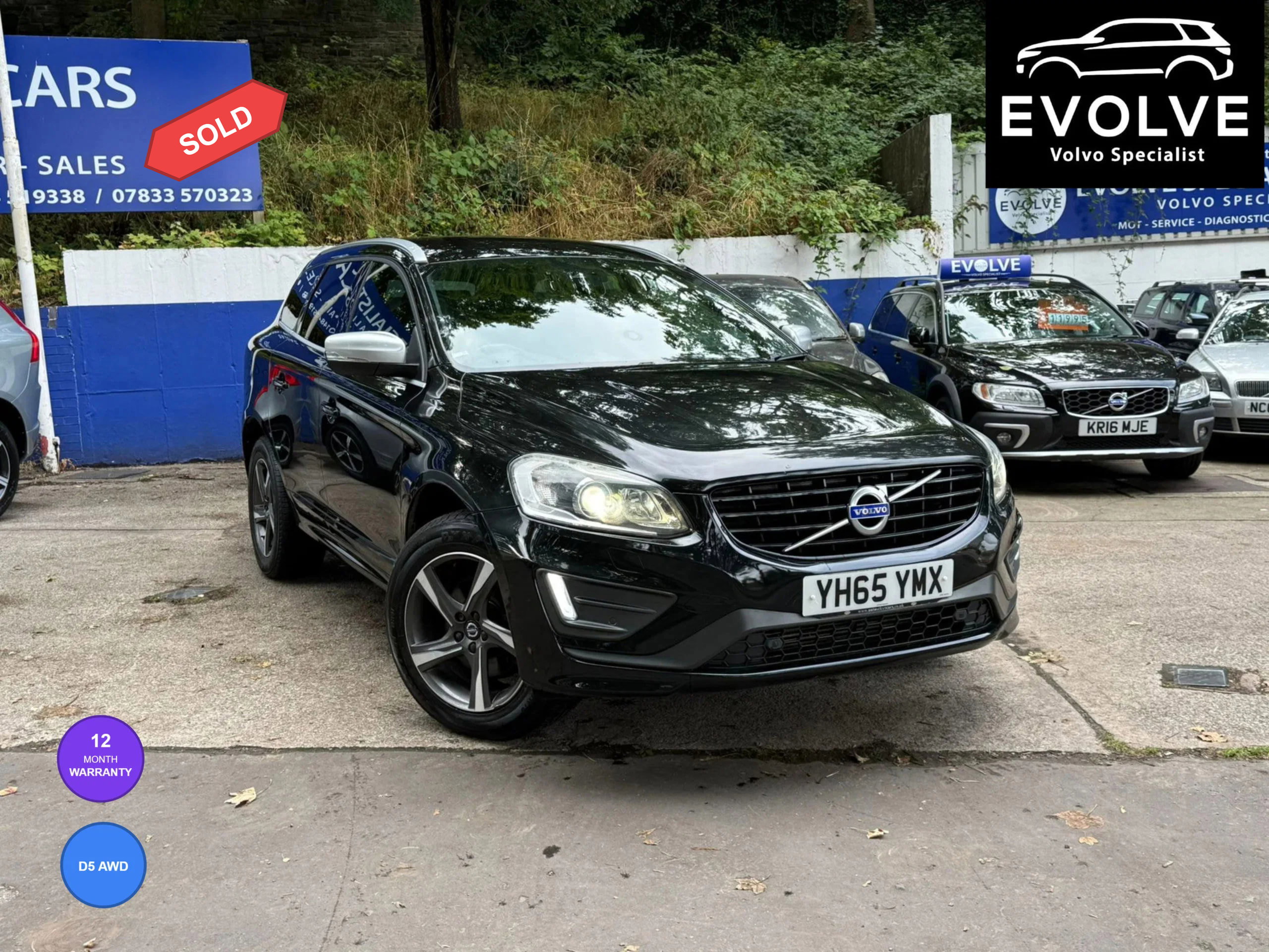 Volvo XC60 2.4 D5 R-Design Lux Nav SUV 5dr Diesel Auto AWD Euro 6 (s/s) (220 ps) 5dr Automatic 2026